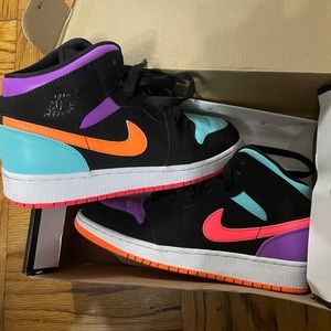 SOLD - Multi color Unisex Air Jordan 1